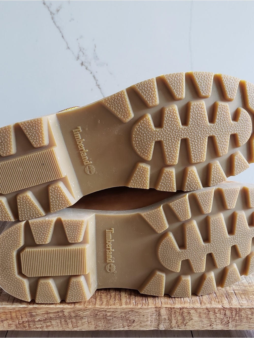 Timberland Wheat/Tan Lace-Up Work Boots with Padded Collar - Picture 7 of 7